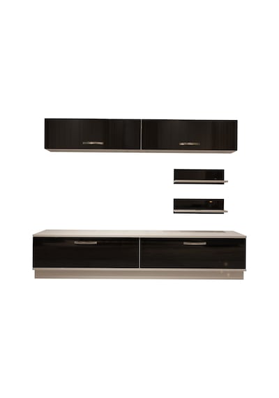 Decoraktiv Eko 5b Slm Std Tv Ünitesi Tv Sehpası Beyaz - Siyah