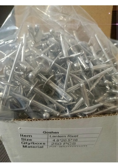 Albafix 4.8x20.5x16 Geniş Kafa Yarık Perçin 250 Adet