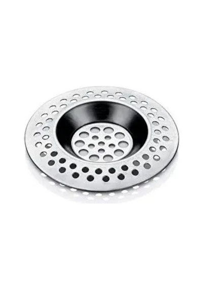Lavabo Süzgeci Metal Gri