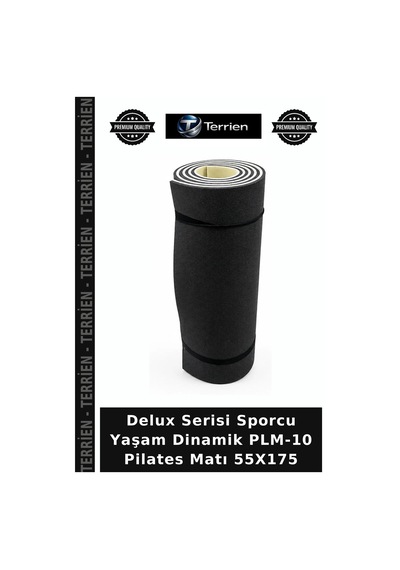 Delux Serisi Sporcu Yaşam Dinamik Plm-10 Pilates Matı 55x175 Çok Renkli