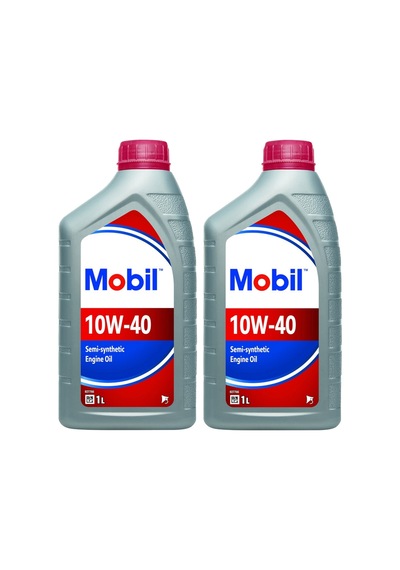 Mobil 10W-40 Yarı Sentetik Motor Yağı 2 x 1 L Mobil 10W-40 Yarı Sentetik Motor Yağı 2 x 1 L