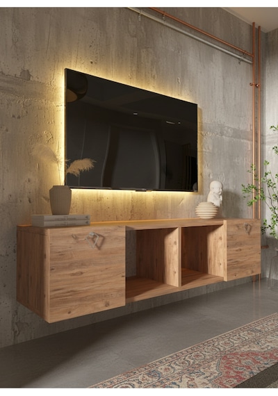 Resital Tv Ünitesi S1243-6 Çam Çam Resital Tv Ünitesi S1243-6 Çam Çam
