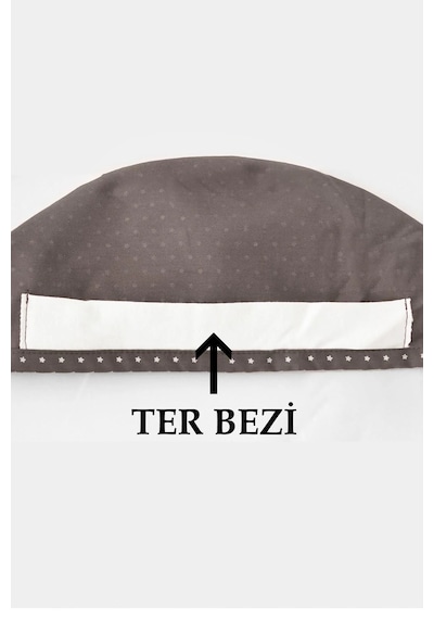 Unisex Snack Time Desenli Doktor Hemşire Hastane Medikal Aşçı Cerrahi Bonesi Gri