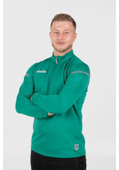 Diadora Alto 25 Antrenman Eşofmanı Tek Üst Yeşil