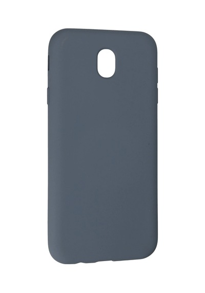 Newface Samsung Galaxy Uyumlu J7 Pro / J730 Kılıf Nano İçi Kadife Silikon Semeglbl - 64 - Gri