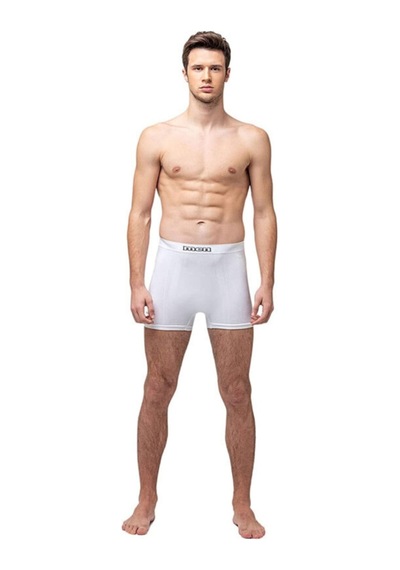 Elite Life Dikişsiz Iz Yapmaz Erkek Boxer 900 Beyaz