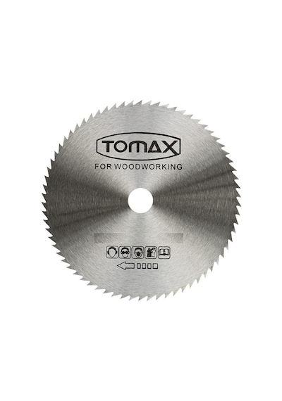 Tomax Ağaç Daire Testeresi Elmassız 115X1.2X22.2X80Z  Diş