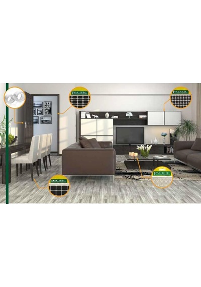 Masa Keçe Kare 120 240mm Çok Renkli