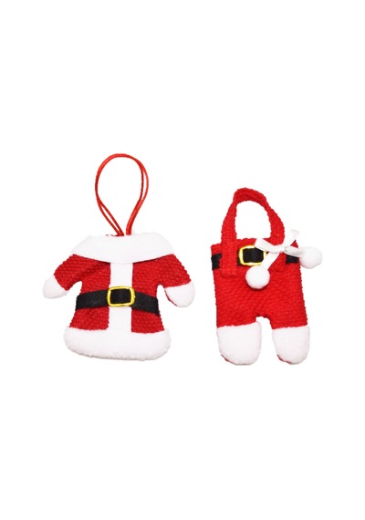 Noel Dekorasyonu Sofra Terimleri Noel Masa Süslemeleri Santa Takım Yemeği Sofra Takımı 3pcs