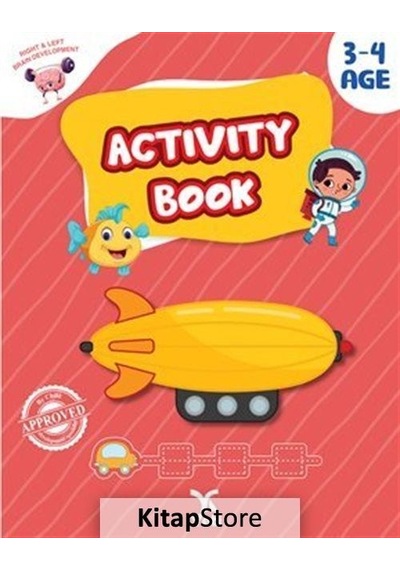 Activity Book- 3- 4 Age- Yeti Kitap