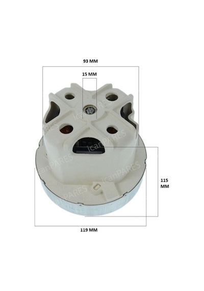 Philips İle Uyumlu Fc 9208 Süpürge Motoru
