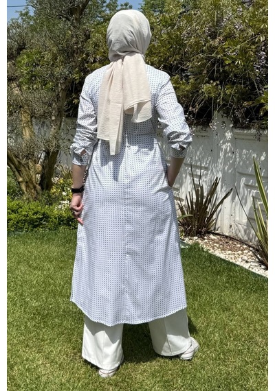 Rabia Şamlı Doğa Kar Tanesi Tunik Normal