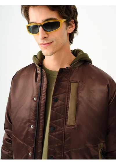 LOFT Regular Fit Erkek Mont Lf2036711 Q1.v1 Kahverengi