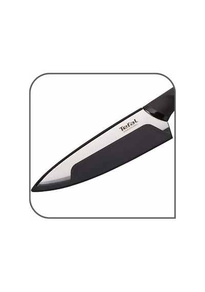 Tefal Knıfe Comfort Zone Comfort Zone Şef Bıçağı 20 CM. Siyah