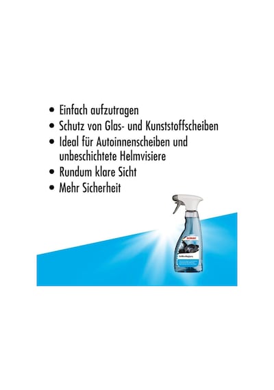 Sonax 500 Ml Buğu Önleyici Sprey