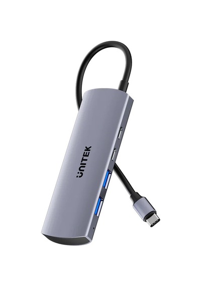 Unitek Uhub Q4 4in1 10 Gbps Usb-c Hub H1112dgy01 Ttkunı0011