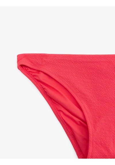 Koton Dokulu Astarlı Klasik Bikini Altı Fuşya 5sak00013mm Fuşya