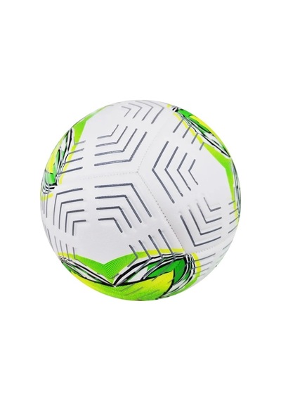 2025 Desenli Tasarım Futbol Topu 4 Astarlı No:5 480 Gr + Pompa Hediyeli X509 Çok Renkli