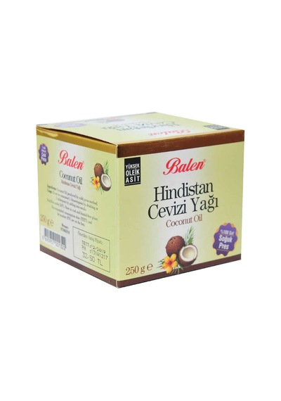 Hindistan Cevizi Yağı Soğuk Pres 250 Gr Cam Şişe