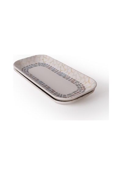 Keramika Professional Mosaica Pergamon Kayık Tabak 28 Cm 2 Adet 22825 Çok Renkli