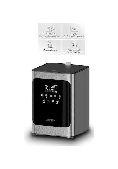 Xenon Smart Akıllı Hava Nemlendirici Pure / Sıcak &amp Soğuk Buhar 4.8l Uv + Plazma Wi-fi 38db Sessiz X7452
