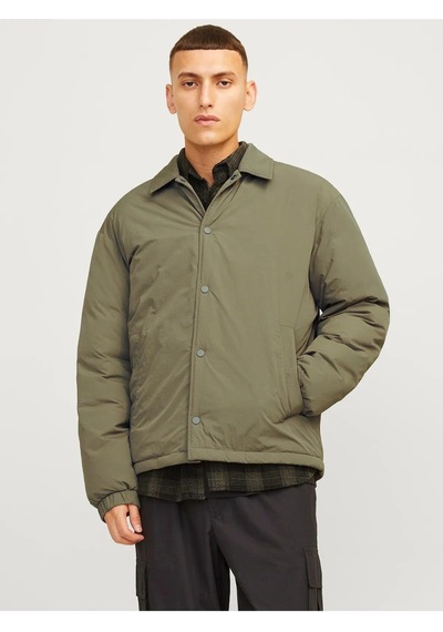 Jack & Jones Jcoross Padded Coach Jacket-dusty Olive 12261978-du-haki Haki