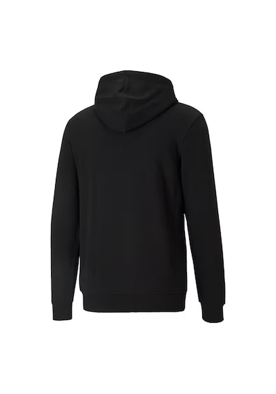 Puma Essential Big Logo Gri Erkek Sweatshirt Siyah