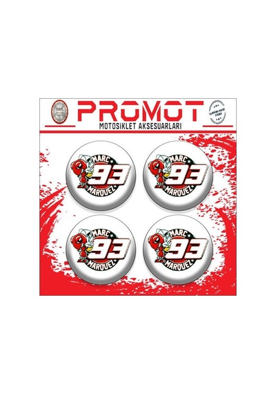 93 Tasarım Damla Sticker 4cm-4 Adet Diğer