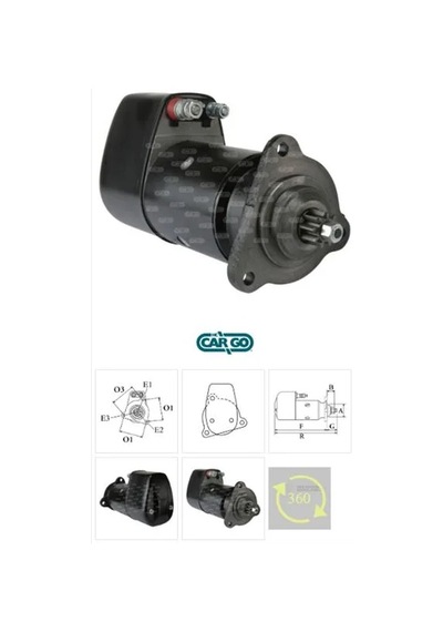 Mars Motoru 24v 9 Dıs 5.4 Kw Bosch Tıpı Alfkb Kısa Man Mercedes Str-6002 Str2380