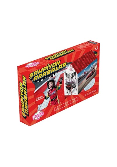 Pufu Toys Şampiyon Arabalar Çadır 04042 Çok Renkli