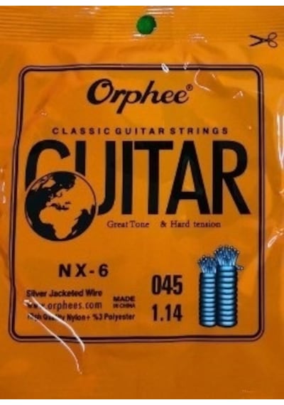 Orphee Nx-6 Klasik Gitar Kalın Mi Teli