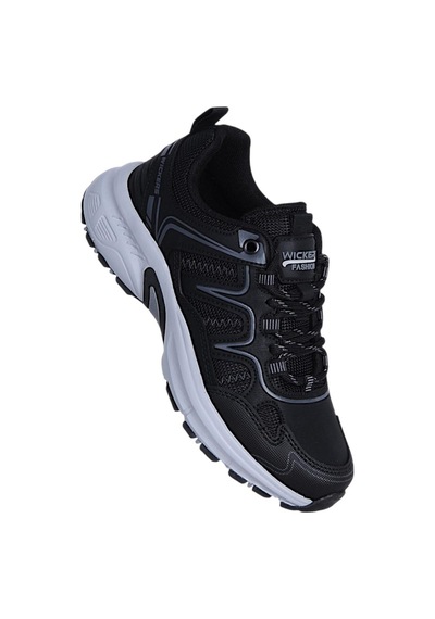 Wickers 2919 Cilt Siyah Kışlık Erkek Çocuk Sneaker Ayakkabı