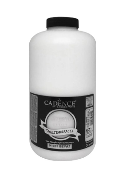 Multısurface Hybrıd Akrilik Boya H-001 Beyaz 2 Litre Beyaz Beyaz