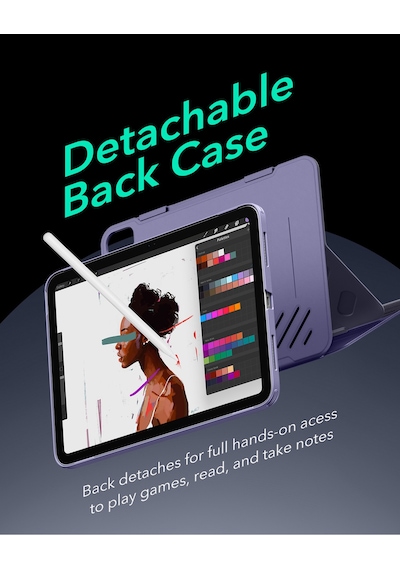 Apple Uyumlu iPad Pro 11 M5 M2-4.nesil M4-7. Nesil 2024 Shift Manyetik Kılıf Kapaklı Kılıf