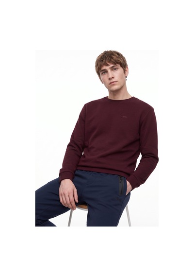 Jeep Bordo Erkek Sweatshirt J5wm-swt7221