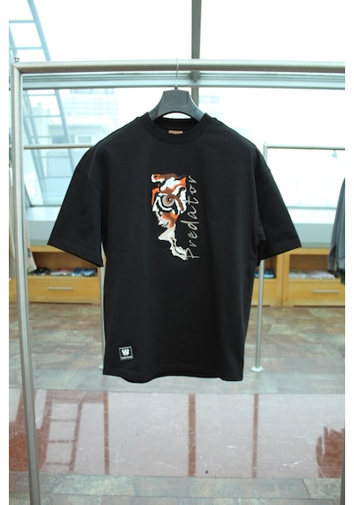 Wild Wood Garment Wild Wood "predator" Tiger Eye Streetwear Premium Kalite Oversize T-shirt Siyah Wild Wood Garment Wild Wood "predator" Tiger Eye Streetwear Premium Kalite Oversize T-shirt Siyah