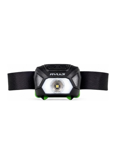 Ryuji Uv + Beyaz + Mavi Renk 100 Lümen Pilli Kafa Lambası Siyah