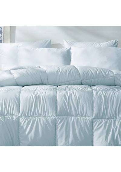 Yataş Bedding Macaron Çift Kişilik Yorgan - Yastık Set - Mavi