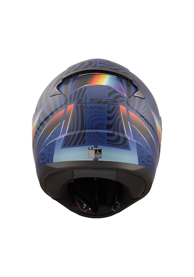 Ls2 Rapid 2 Optık Kask Mat Mavi