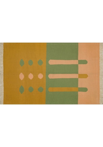 Eşsiz Güzelliğe Sahip Vintage El Dokuma Ha 119 X 185 Cm 8687