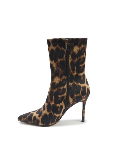Nine West Justıce 5pr Leopar Kadın Topuklu Bot 000000000102012351 Kahverengi