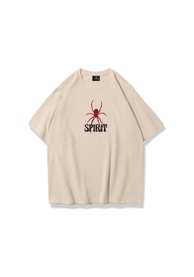 Flood Of Style Unisex Spirit Tshirt Taş Gri
