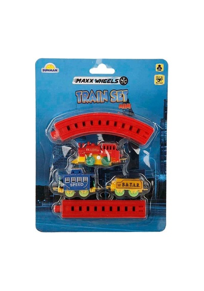 2559 Maxx Wheels Mini Tren Seti 11 Parça -sunman - Izbp-889765 1 Adet