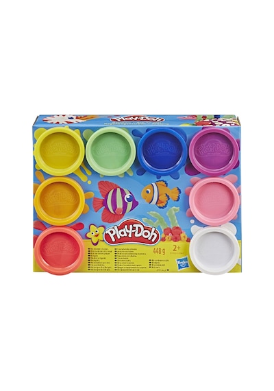 Play-doh 8li Hamur Gökkuşağı Renkleri E5044-e5062 No Color