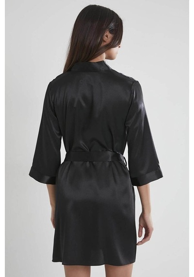 Pierre Cardin Saten Kısa Tek Sabahlık 1010 (546534007) Çok Renkli