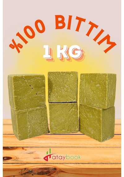 %100 Doğal Siirt Saf Bıttım Sabunu 1kg Hakiki 6 Adet El Yapımı 1.kalite Doğal