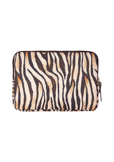Bloominbag Stripy Tricky İpad Uyumlu / Tablet Kılıf Tablet Kılıfı Kahverengi - Siyah