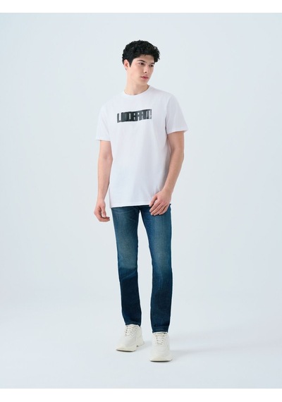 LOFT Regular Fit Erkek Tshirt K.kol Lf2038682 Q1.v1 Beyaz