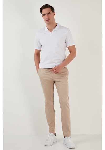 Buratti Regular Fit Pamuklu Erkek Polo Yaka T Shirt 5902141 Beyaz