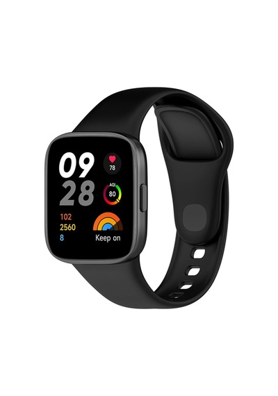 Gld-spt- Newface Xiaomi Redmi Watch 3 Klasik Kordon - Siyah